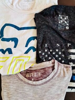 BKE Long Sleeve & Tee Bundle with White Graphic Shirt, DepartWest, BKE, Express